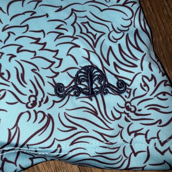 Greyson Den Of Thieves Polo Golf Shirt Size XL Daniel Island Club Logo Skytone - Picture 10 of 10